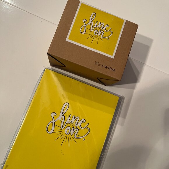 Lined Notebook and Matching Mug -  "Let it Shine" by Wit &‎ Whim (h/s) - Picture 5 of 16